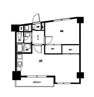 イーストヒルズ【3階】の間取り