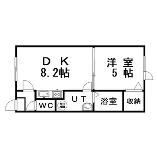 ロイヤルエステート【1階】の間取り