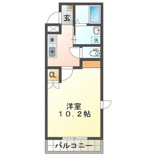 ヴェルドミール【2階】の間取り