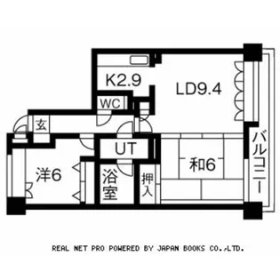上杉五丁目シティハウスA【3階】の間取り