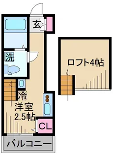 神奈川県横浜市港北区日吉本町6【アパート】の間取り