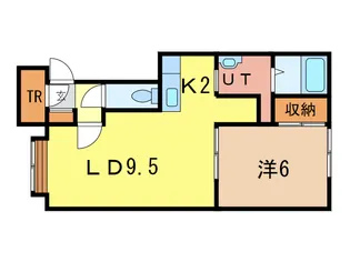 ベラーノD棟【1階】の間取り