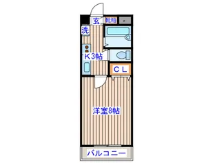 La パラドール【2階】の間取り