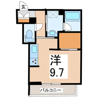 リノフォート白虎【1階】の間取り
