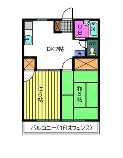 アコードB【1階】の間取り