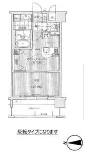 大阪府大阪市北区豊崎4【マンション】の間取り