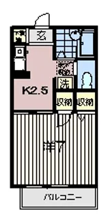 クラウンスクエア【2階】の間取り