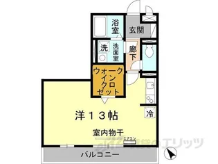 グラシューズコート【3階】の間取り