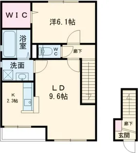 オレウム【2階】の間取り