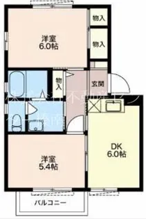 エストワール A【2階】の間取り