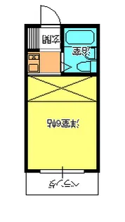 コーポ小室【2階】の間取り
