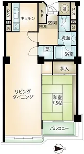 熱海プラザ【10階】の間取り