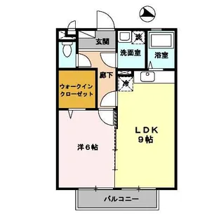 グリュック恒久【2階】の間取り