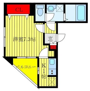 セレーノ【3階】の間取り
