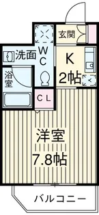 ステージファースト北千住【4階】の間取り