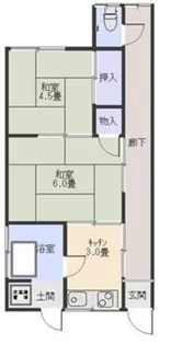 神奈川県相模原市緑区太井【一戸建】の間取り