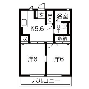 アドバンスハイムB棟【1階】の間取り