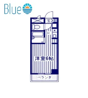 サザンクロス【3階】の間取り