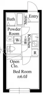 ルーム馬込の間取り