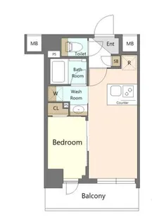 SHOKEN Residence西馬込【2階】の間取り