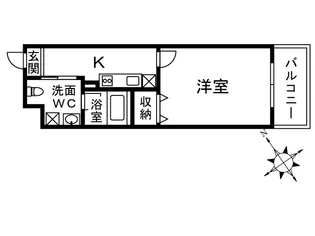 セルバ湘南【4階】の間取り