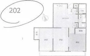 LAZ luminosa.yokohama【2階】の間取り