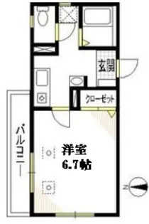 東京都大田区池上6【マンション】の間取り