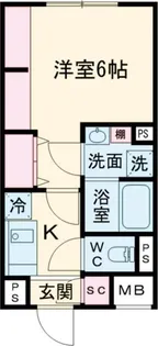 エルファーロ笹塚III【3階】の間取り