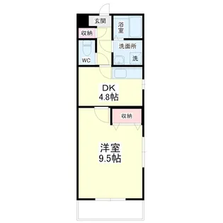 SunRise三番館(サンライズサンバンカン)【3階】の間取り