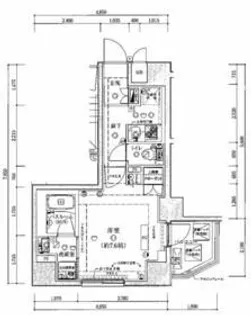 ベルシード綾瀬駅前【1階】の間取り