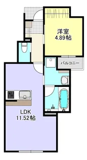 グランツリー井野【1階】の間取り