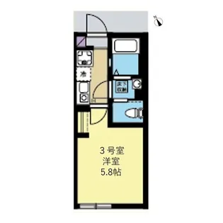 ビブロポート溝の口【2階】の間取り