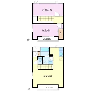 神奈川県横浜市都筑区池辺町【一戸建】の間取り