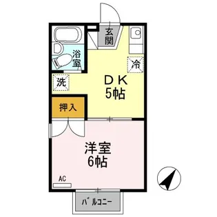 メイゾンベルサ C棟【1階】の間取り