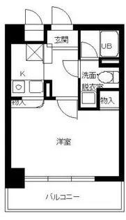 スカイコート新高円寺【5階】の間取り