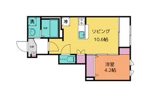 アジュール M【1階】の間取り