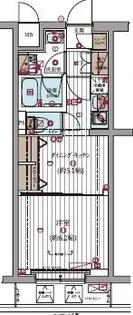 ミライズ東京EASTレジデンス【3階】の間取り