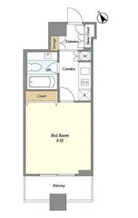 LaSante池田山【9階】の間取り