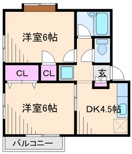 神奈川県横浜市港北区高田西5【マンション】の間取り