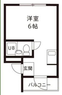 フレグランス八王子【1階】の間取り