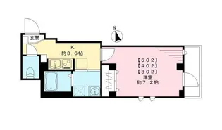 東京都墨田区横網2【マンション】の間取り