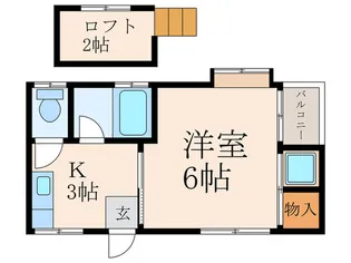 コーポナイス【2階】の間取り