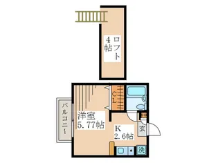 ル・グランA【2階】の間取り