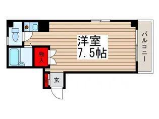 ミラ-ジュヨシダ【2階】の間取り