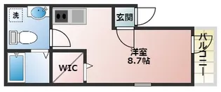 グラン・ノワール津田沼【3階】の間取り