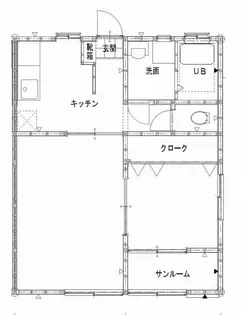 ラメール【1階】の間取り
