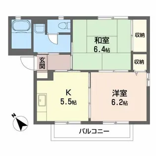 グランシード21C【1階】の間取り