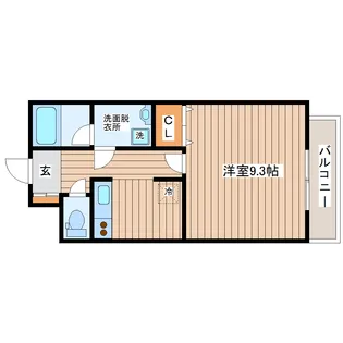 RamsesA錦町【3階】の間取り