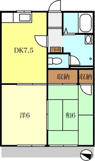 T-net ハーベストビレッジ【2階】の間取り