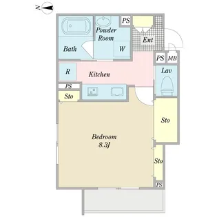 ラクタス【1階】の間取り